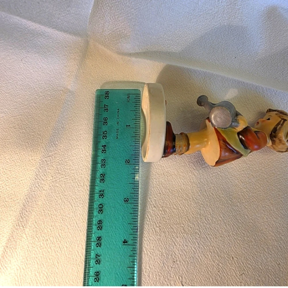 Vintage Goebel Hummel Little Gardener Girl Figurine Watering Can Flower TMK 3
